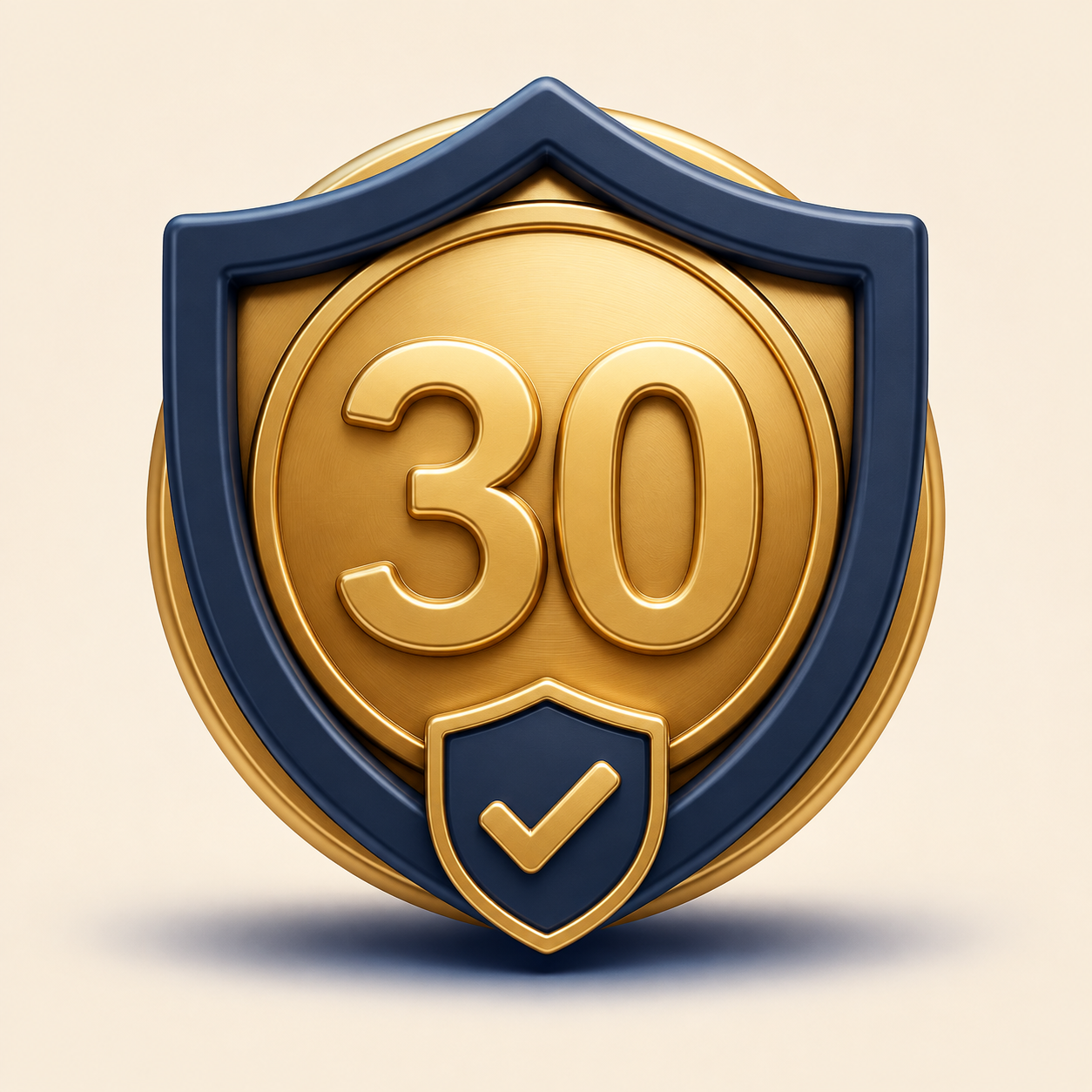 30-day product warranty shield