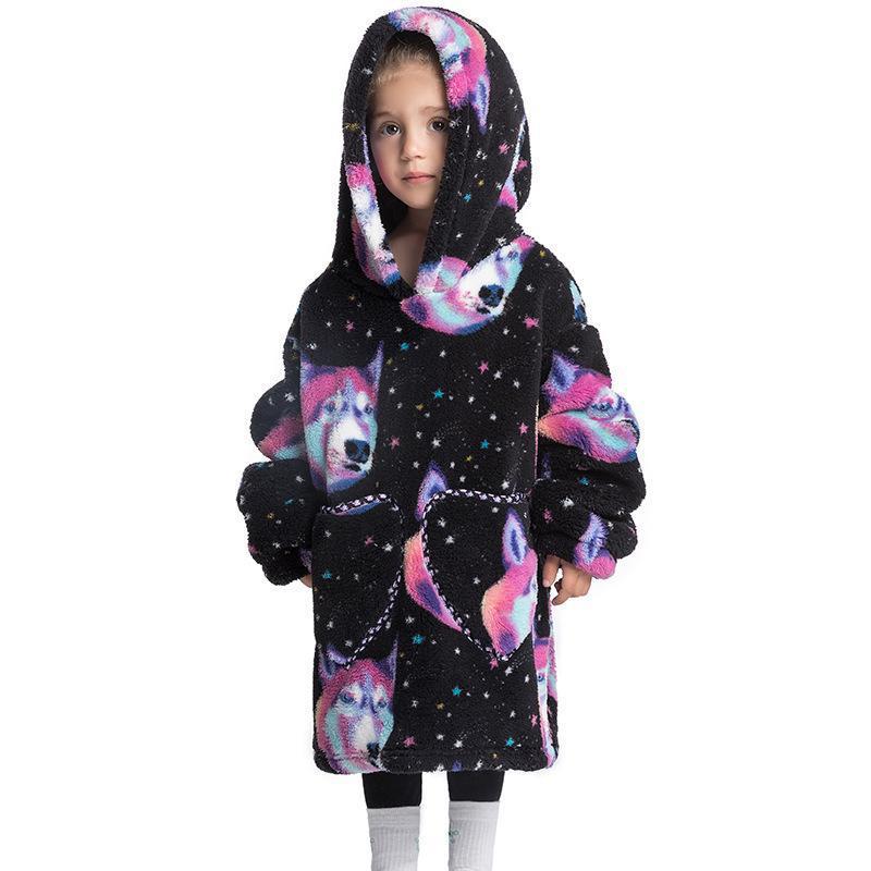 CozyCritter Hooded Wearable Blanket