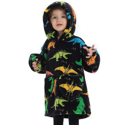 CozyCritter Hooded Wearable Blanket