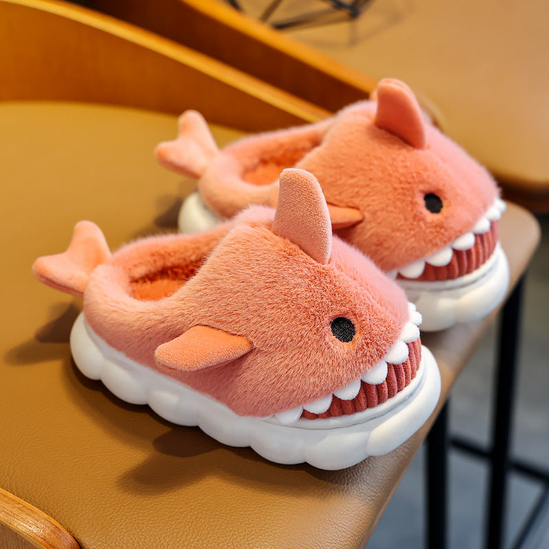 Chompy Shark Kids' Cozy Slippers