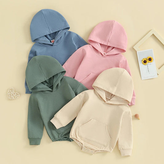 CloudSoft Hooded Baby Romper