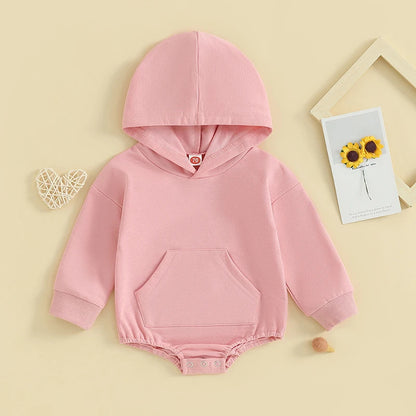 CloudSoft Hooded Baby Romper