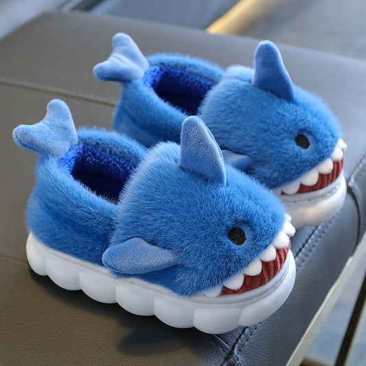 Chompy Shark Kids' Cozy Slippers