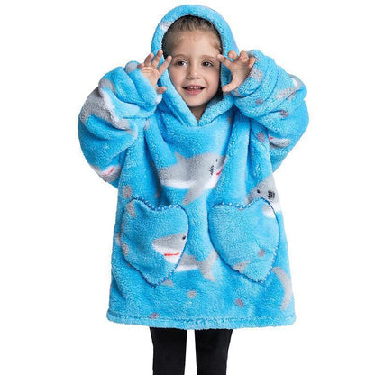 CozyCritter Hooded Wearable Blanket