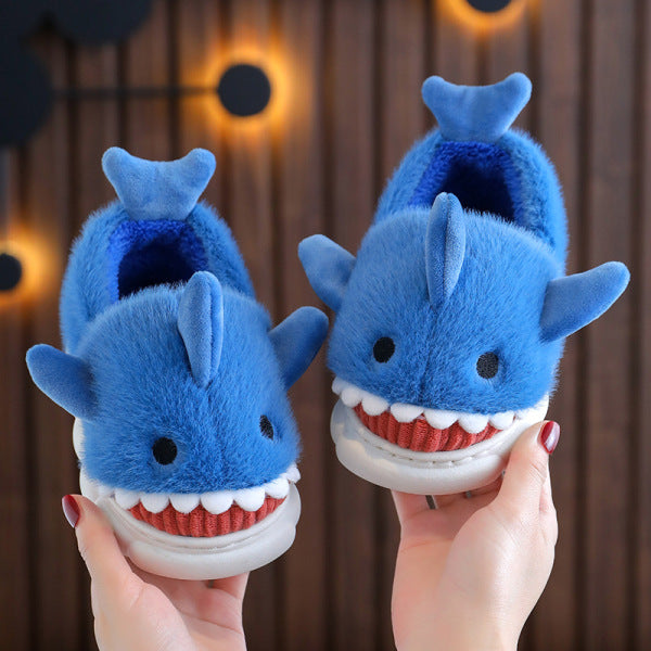 Chompy Shark Kids' Cozy Slippers