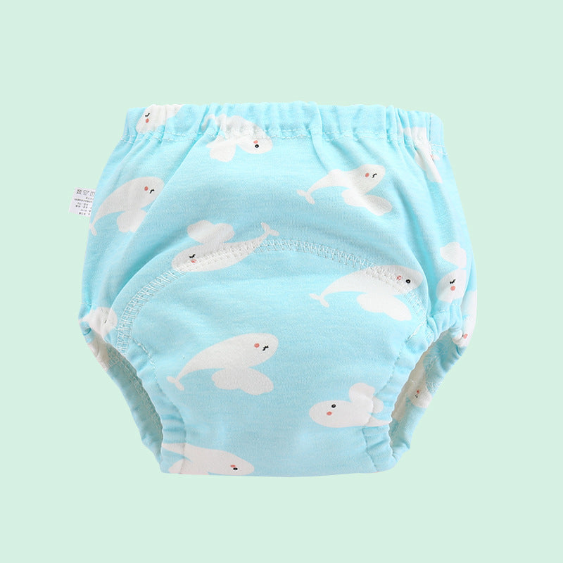Rooster figurine children's learning pants training pants