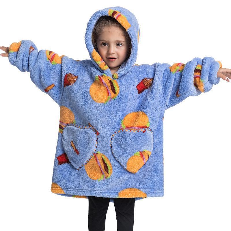 CozyCritter Hooded Wearable Blanket