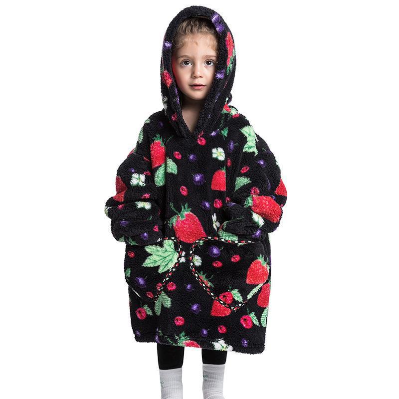 CozyCritter Hooded Wearable Blanket