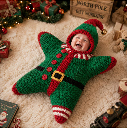 Baby Christmas Star Outfit