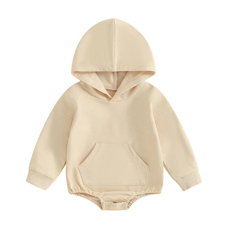 CloudSoft Hooded Baby Romper