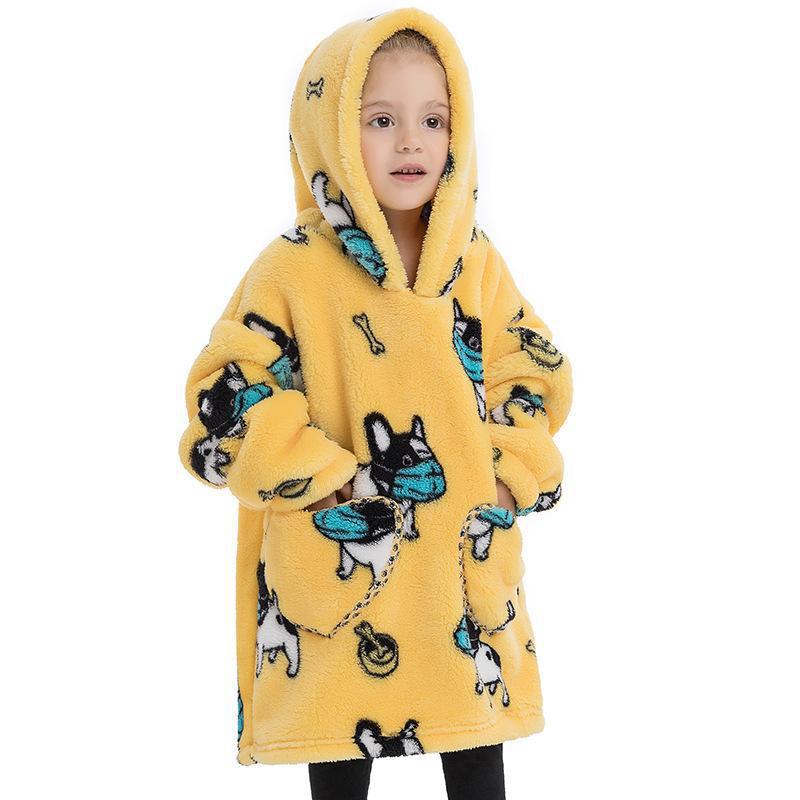 CozyCritter Hooded Wearable Blanket