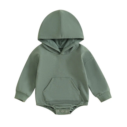 CloudSoft Hooded Baby Romper