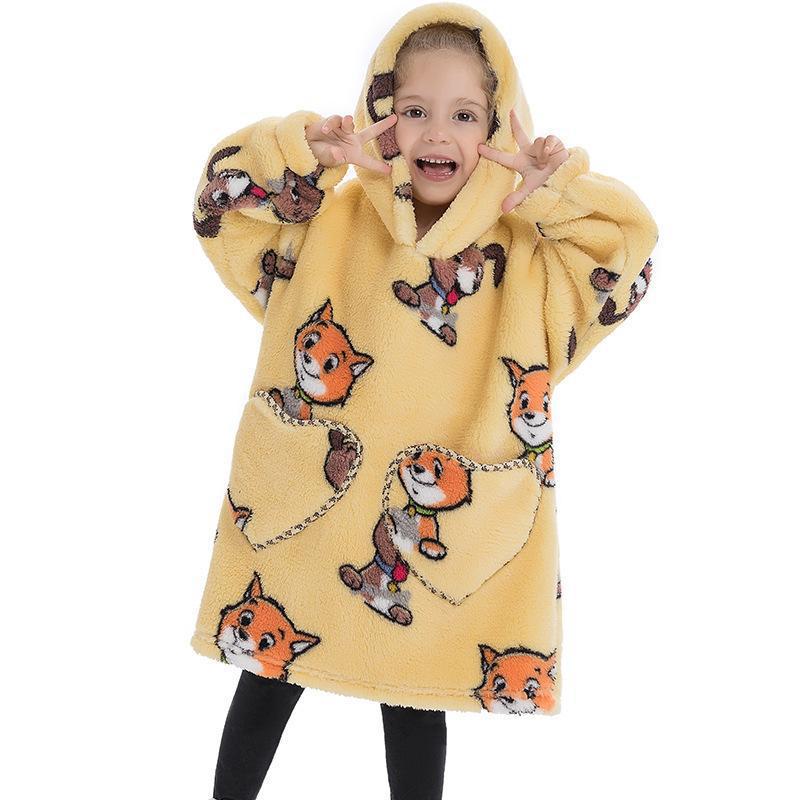 CozyCritter Hooded Wearable Blanket