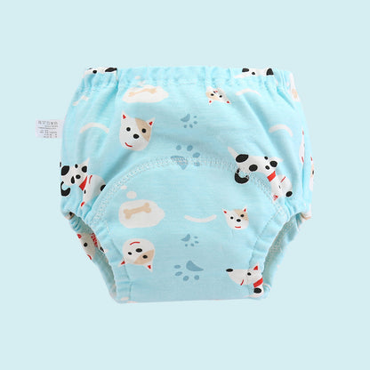 Rooster figurine children's learning pants training pants