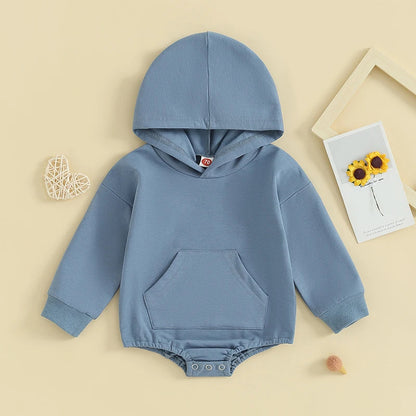 CloudSoft Hooded Baby Romper