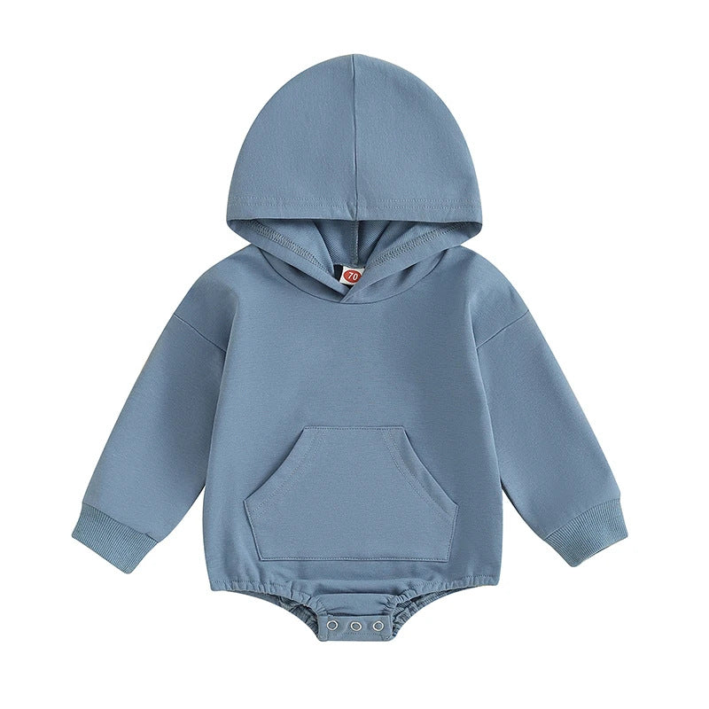 CloudSoft Hooded Baby Romper