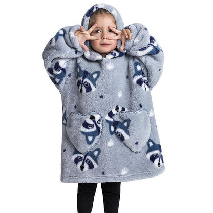 CozyCritter Hooded Wearable Blanket