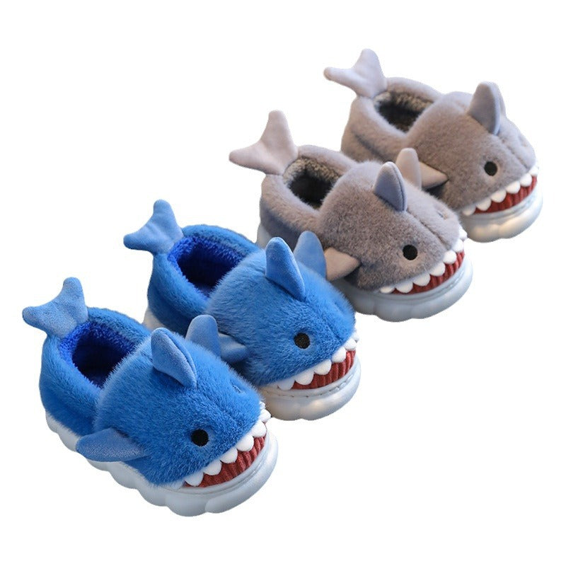Chompy Shark Kids' Cozy Slippers