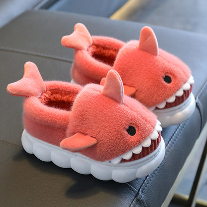 Chompy Shark Kids' Cozy Slippers