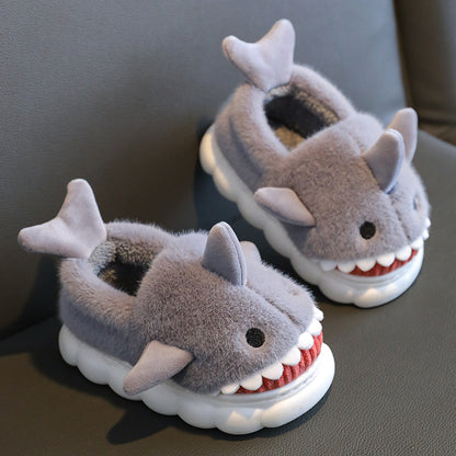 Chompy Shark Kids' Cozy Slippers