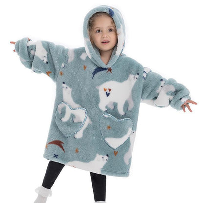 CozyCritter Hooded Wearable Blanket