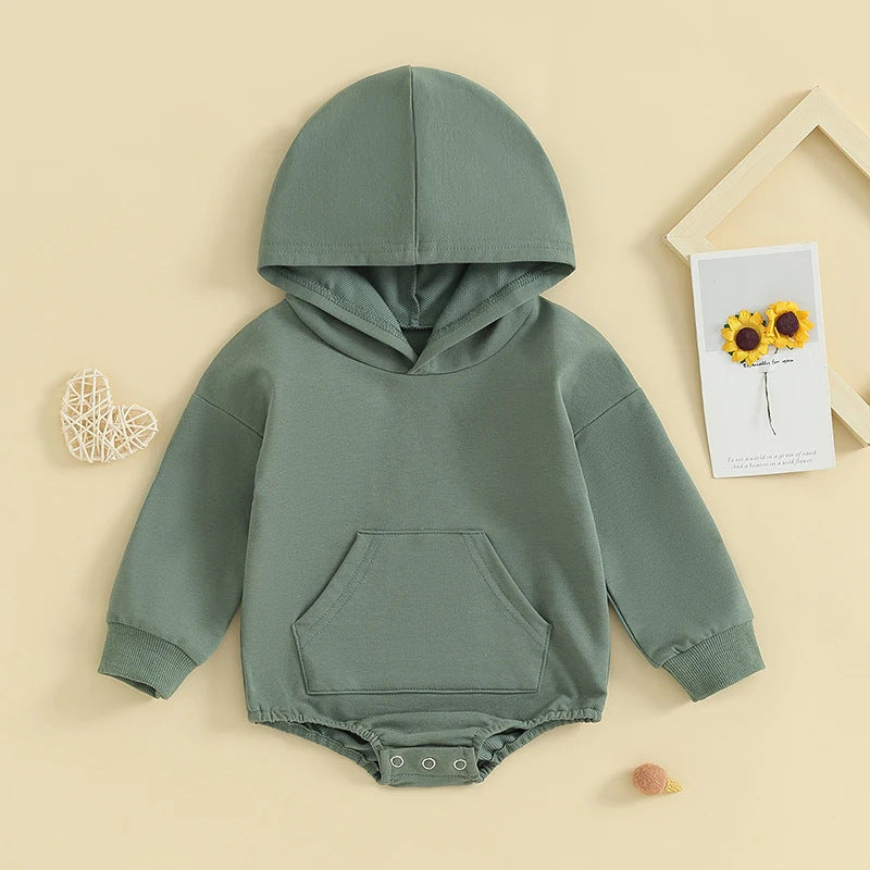 CloudSoft Hooded Baby Romper