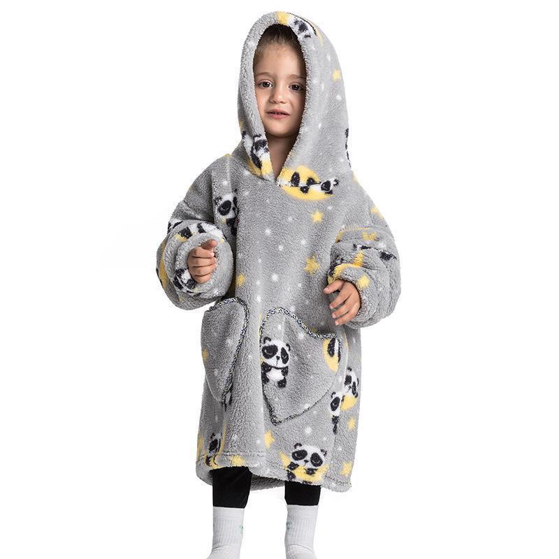 CozyCritter Hooded Wearable Blanket