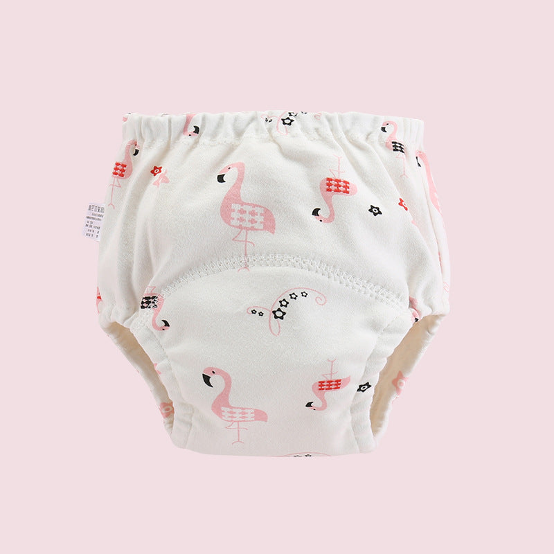 Rooster figurine children's learning pants training pants