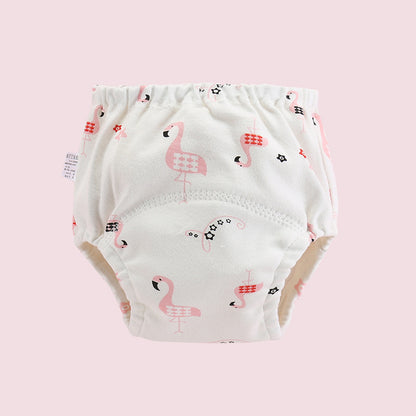 Rooster figurine children's learning pants training pants