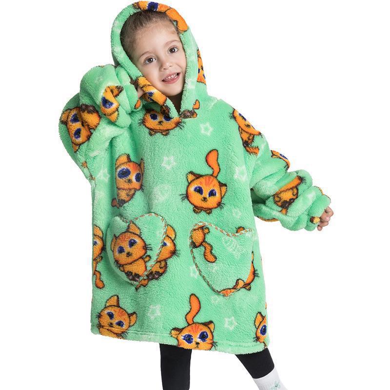 CozyCritter Hooded Wearable Blanket
