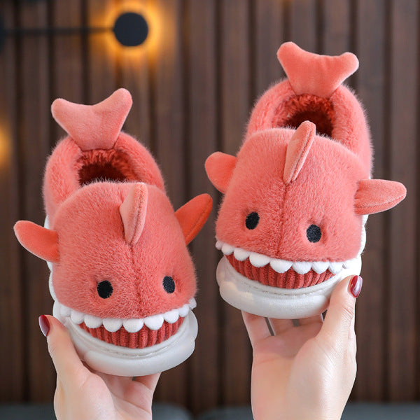 Chompy Shark Kids' Cozy Slippers