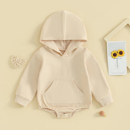CloudSoft Hooded Baby Romper